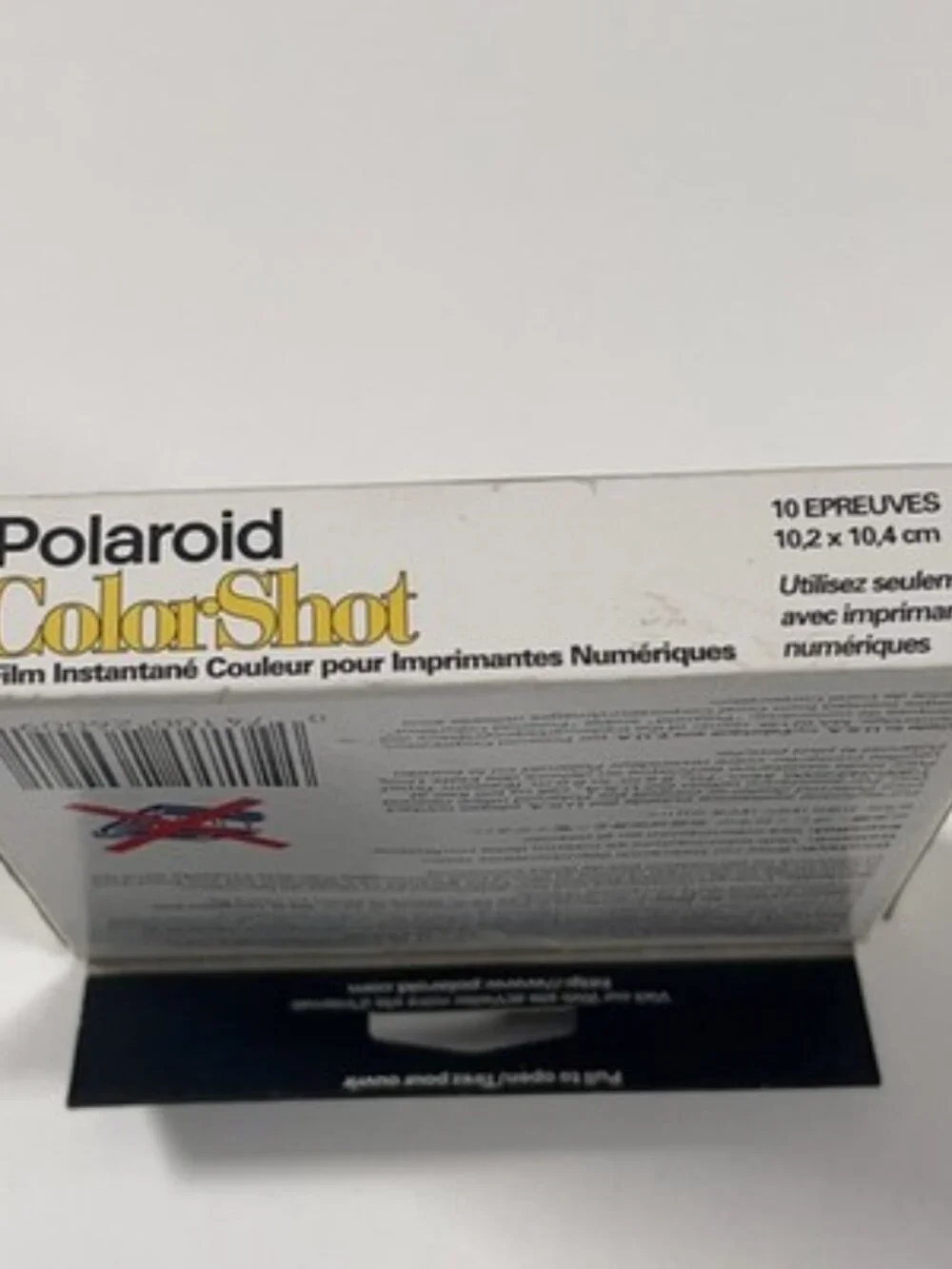 Polaroid ColorShot Digital Printer Color Instant Film 10 Prints Expired 03/00